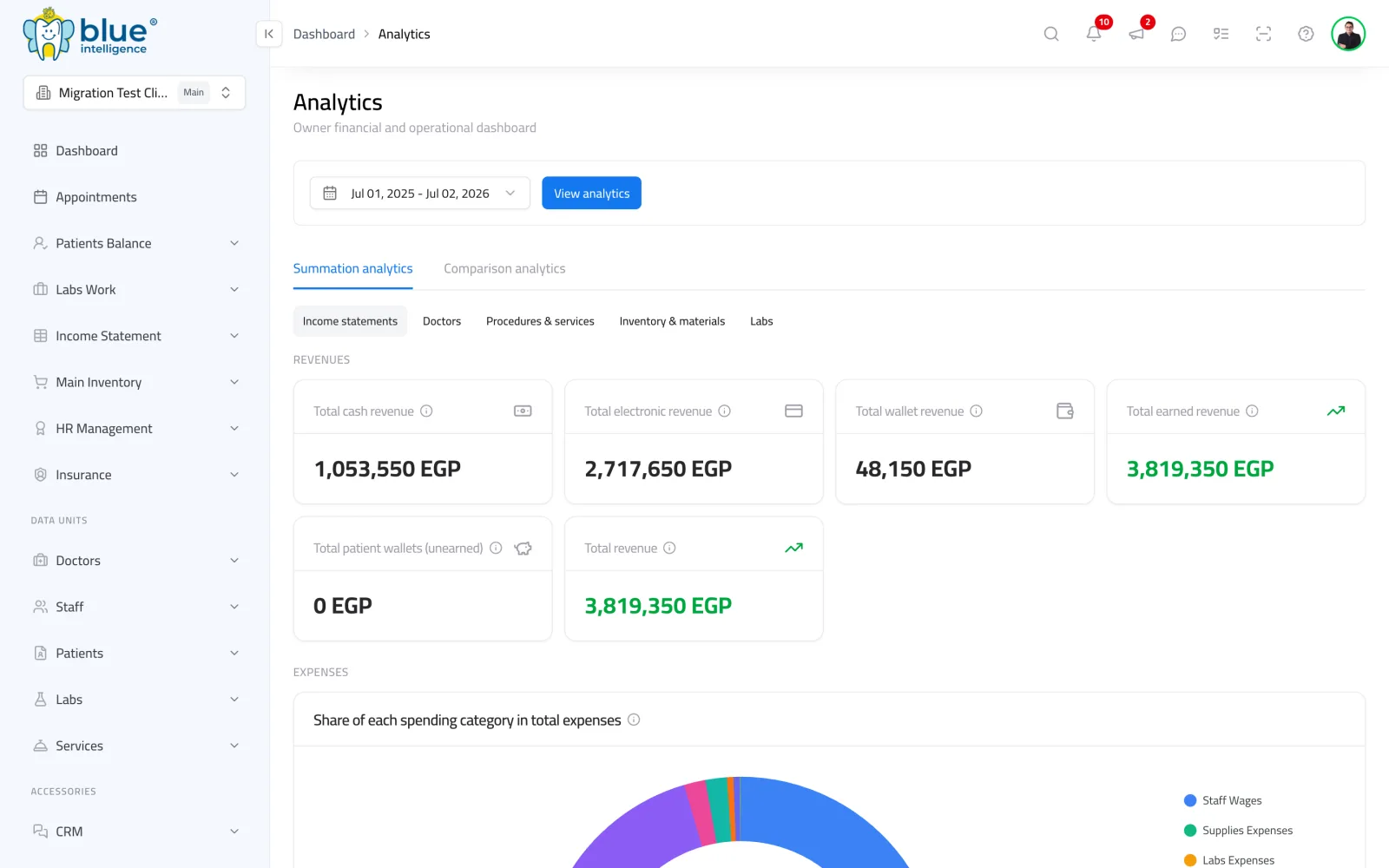 Billing & Expenses